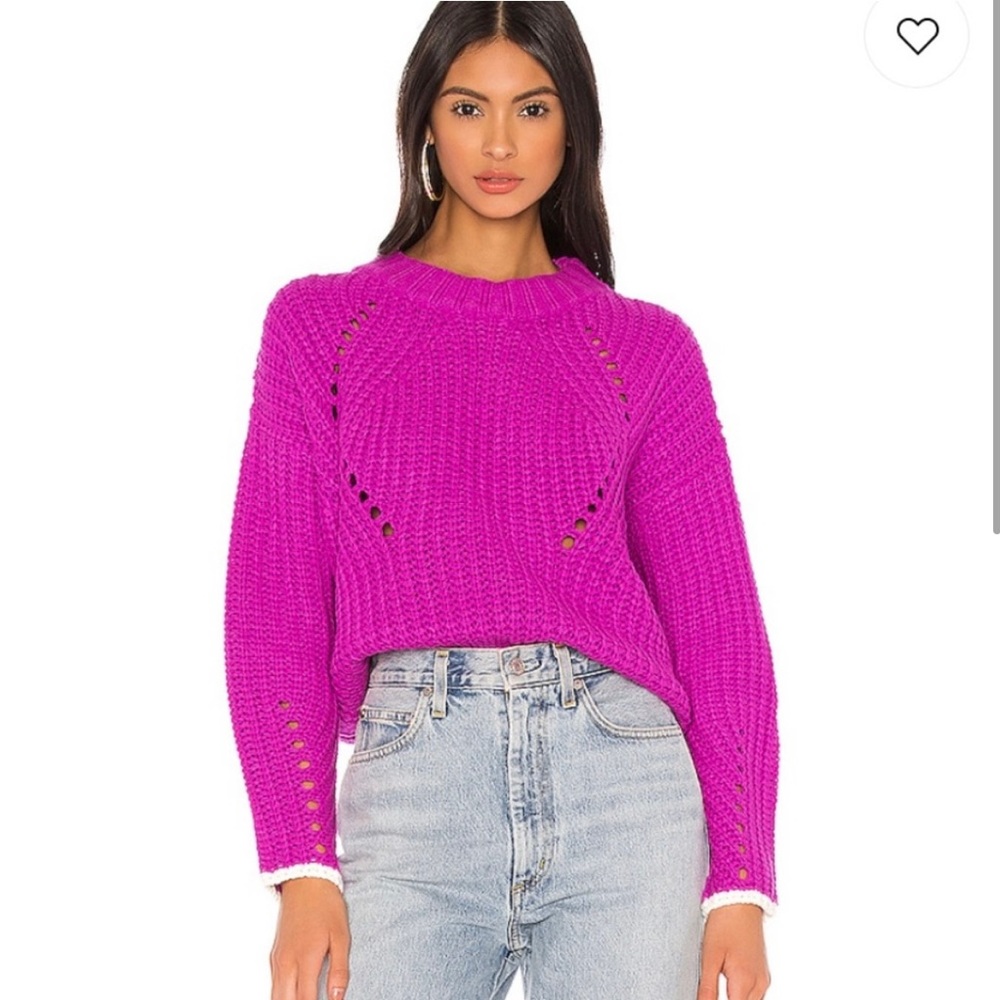 John + Jenn Hot pink Sweater